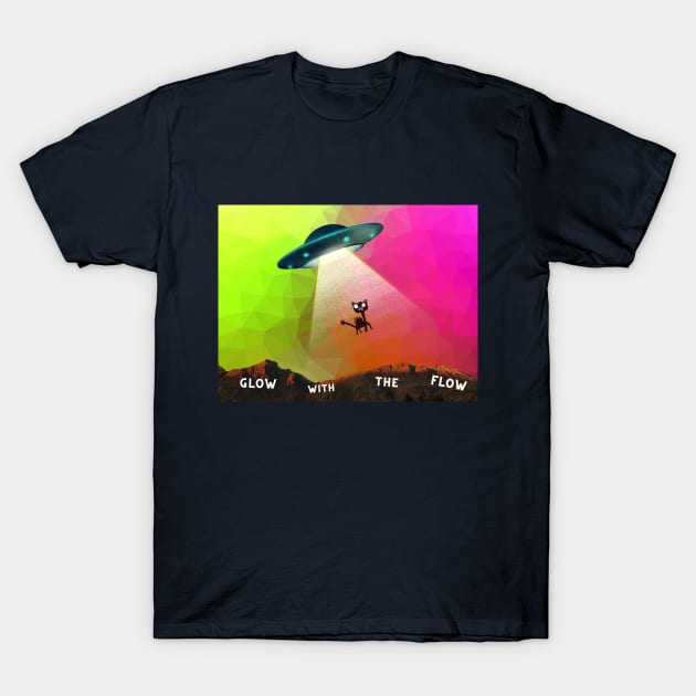 Glow with the flow T-Shirt by Bad_Kitty_Designs